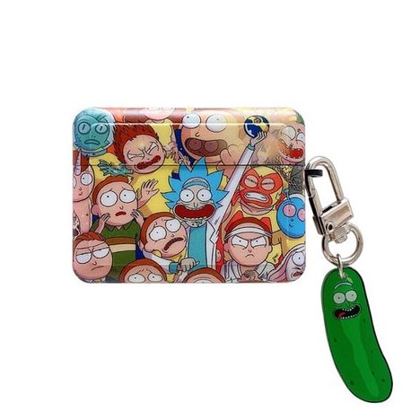 rick and morty airpods case